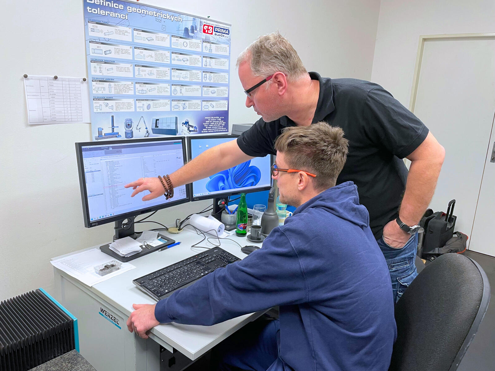 Training for the use of the latest quality measurement methods