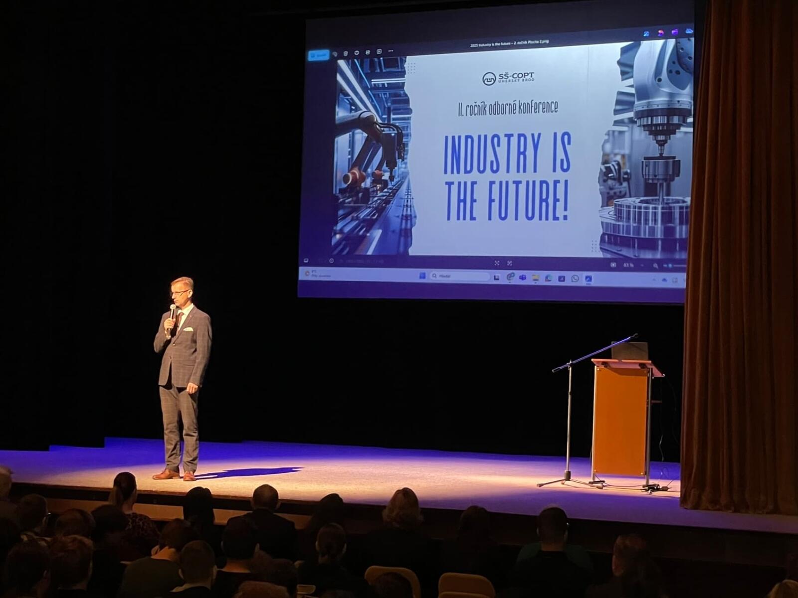 Participation in the conference Industry is the future!