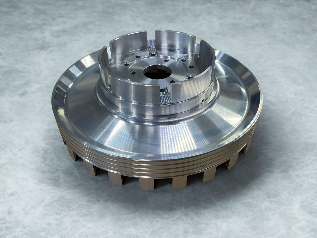 Teileproduktionsprozess für Verpackungsmaschine