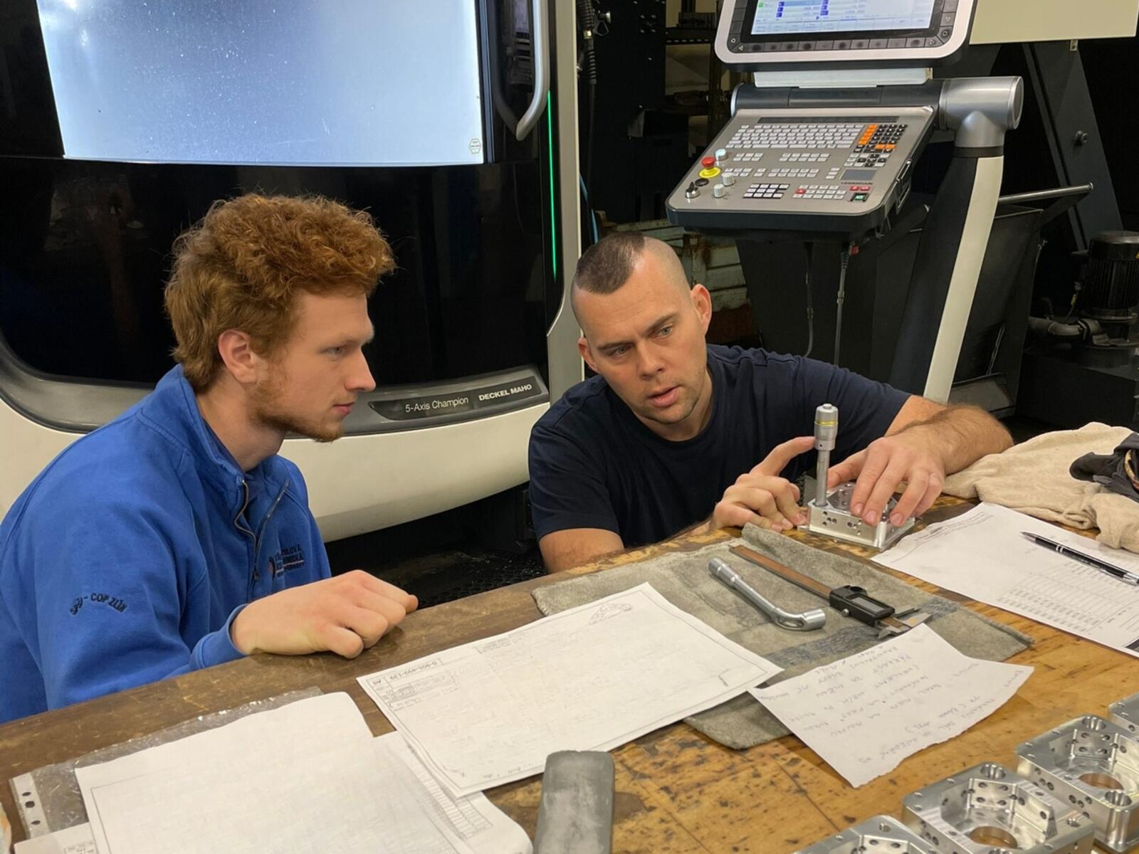 Our trainee Pavel from SPŠP-COP Zlín