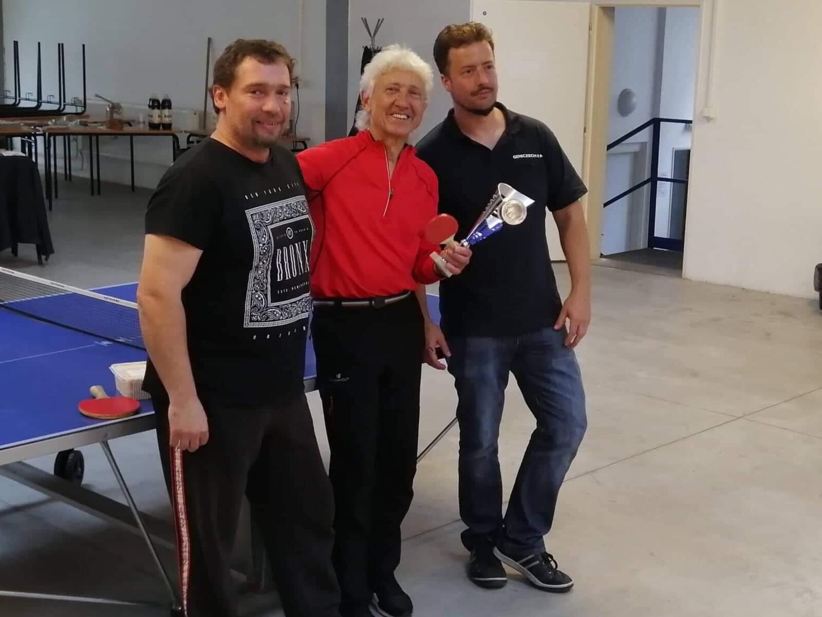 1st ping pong tournament